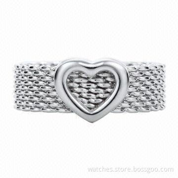 Stainless Steel Ring with Unique Design for Men/Women, OEM and ODM Accepted
